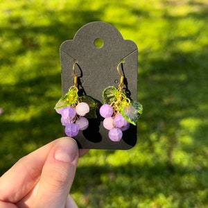 Grape Earrings