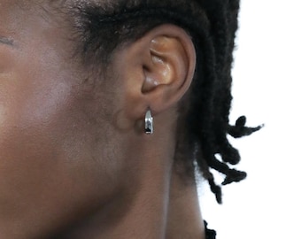 Stainless Steel Mini Huggie Hoop Earrings: Hypoallergenic Lightweight Hoops