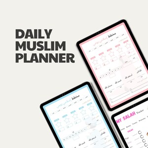 Kids Muslim Digital Planner (Girl Arabic)