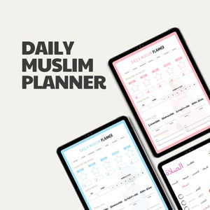 Kids Muslim Digital Planner (Girl)