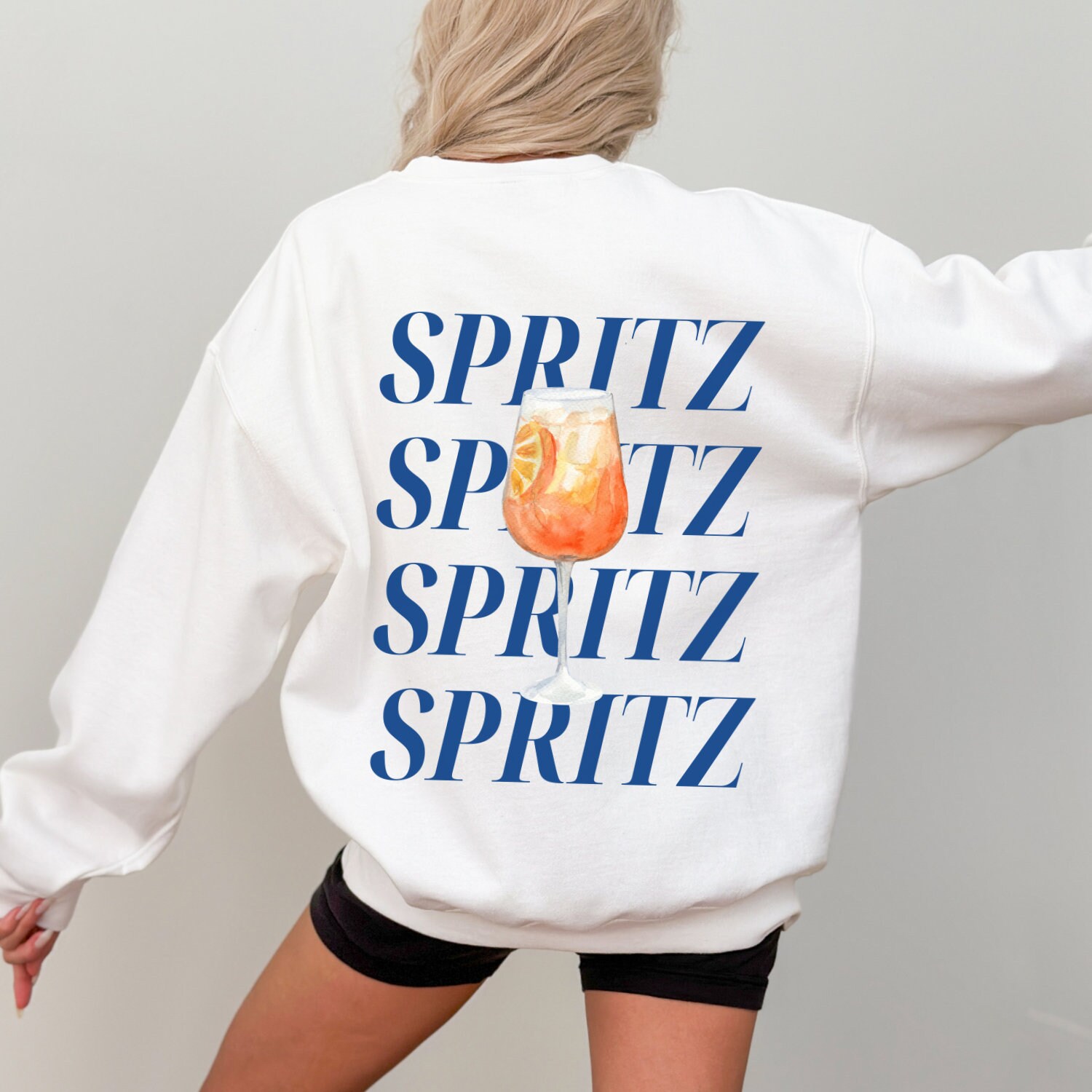 Aperol Spritz Sweatshirt, Aperol Spritz Crewneck, Aperol Spritz, Gift ...