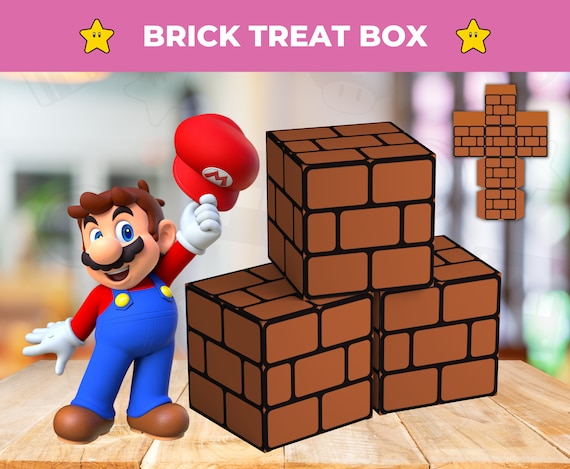 デジタルスーパーマリオブリックトリートボックス：印刷可能な