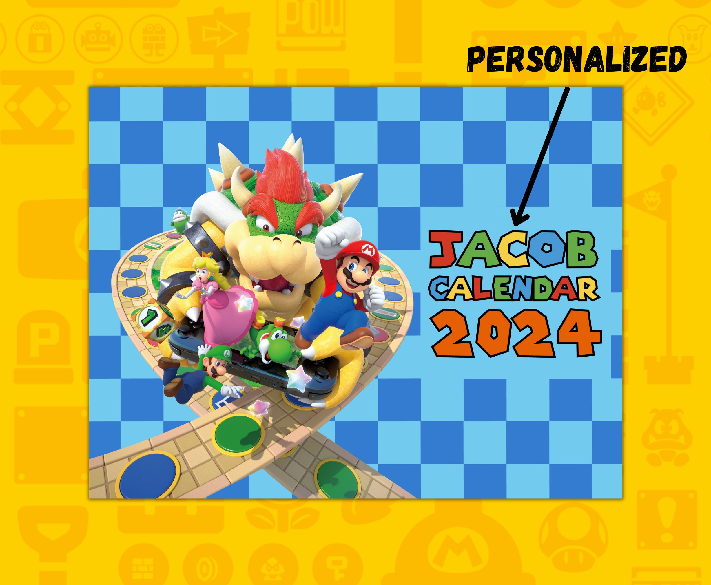 Super Mario - Calendriers 2024