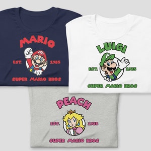 Conception numérique Mario SVG, fichier de coupe Cricut vectoriel, sublimation de T-shirt, fête d'anniversaire de Mario, Super Mario Svg, téléchargement immédiat
