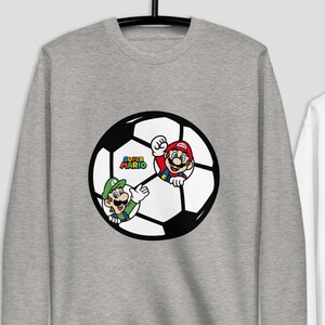 Digitale Mario Fußball SVG-Dateien - Mario Ball Vektor-Dateien - PNG Super Mario Brothers Fußball Vektor - Digital Download