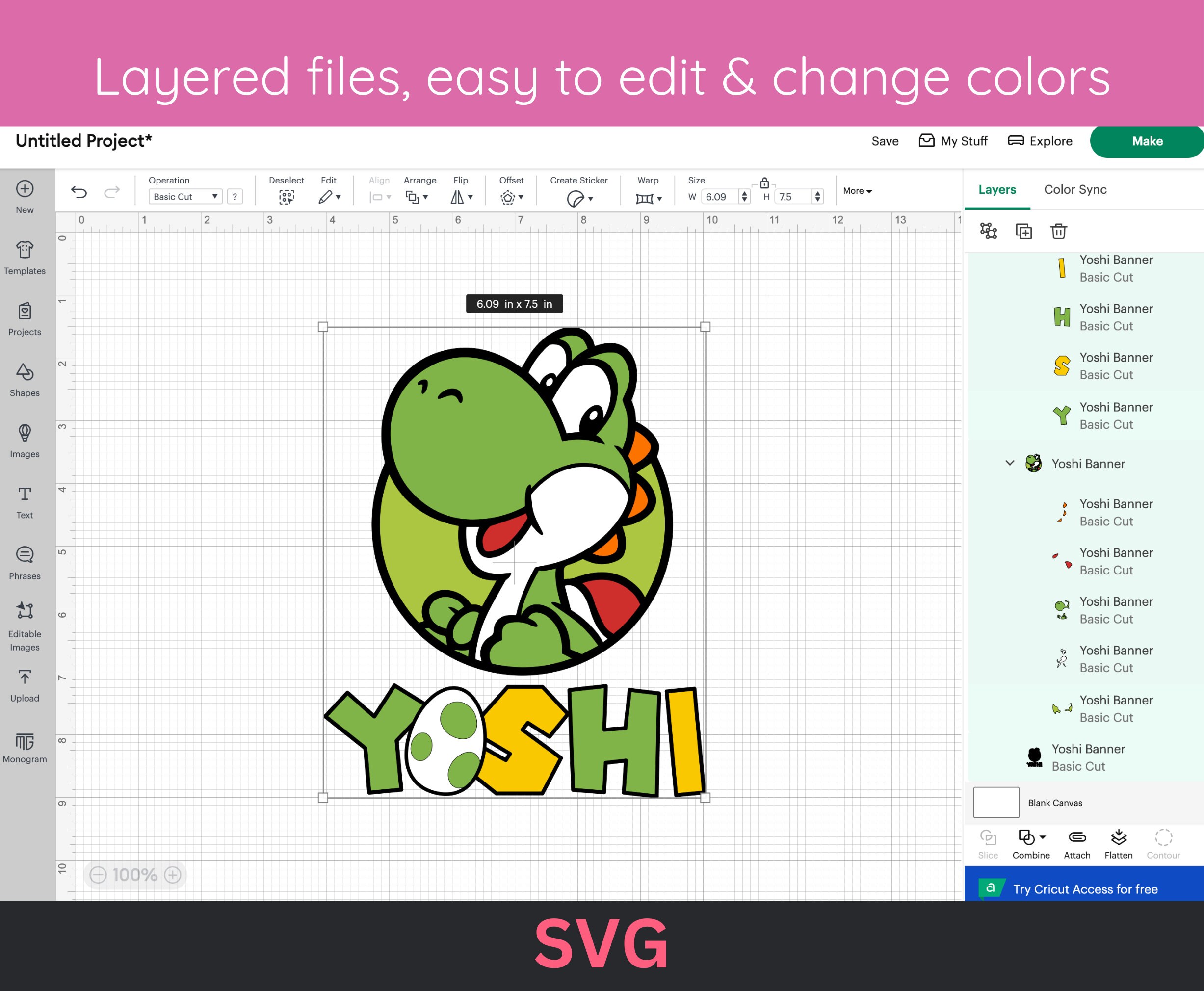Yoshi SVG: Super Mario Vector Cut Files (digital Download) - Etsy