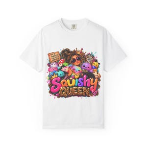 Koszulka Squishy Queen | Kolorowa, kawaii koszulka z grafiką Squishy