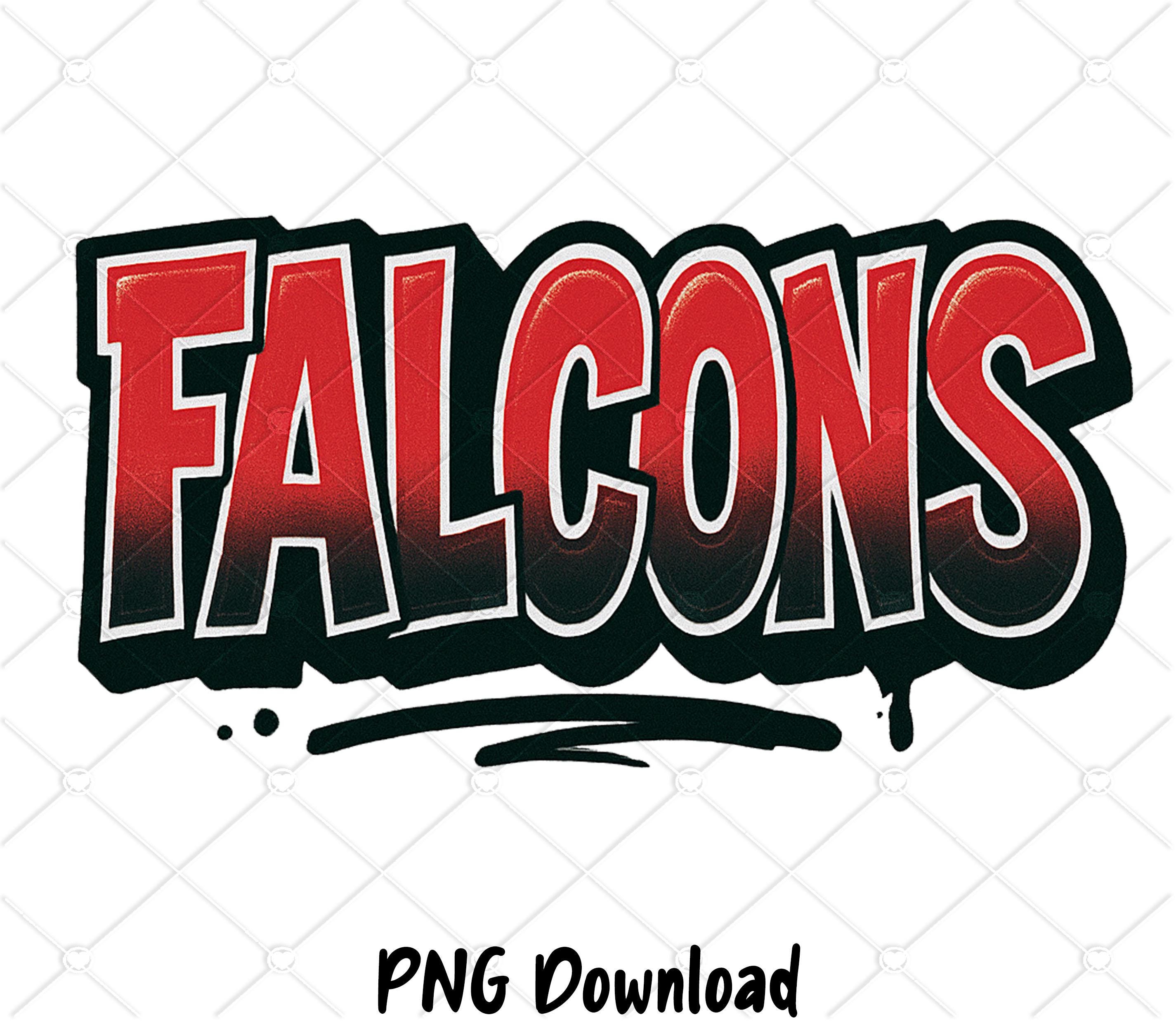 Falcons Urban Graffiti PNG: Football Design Digital Download - Etsy