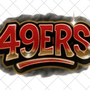 San Fran Graffiti PNG:  Football PNG Design Digital Download