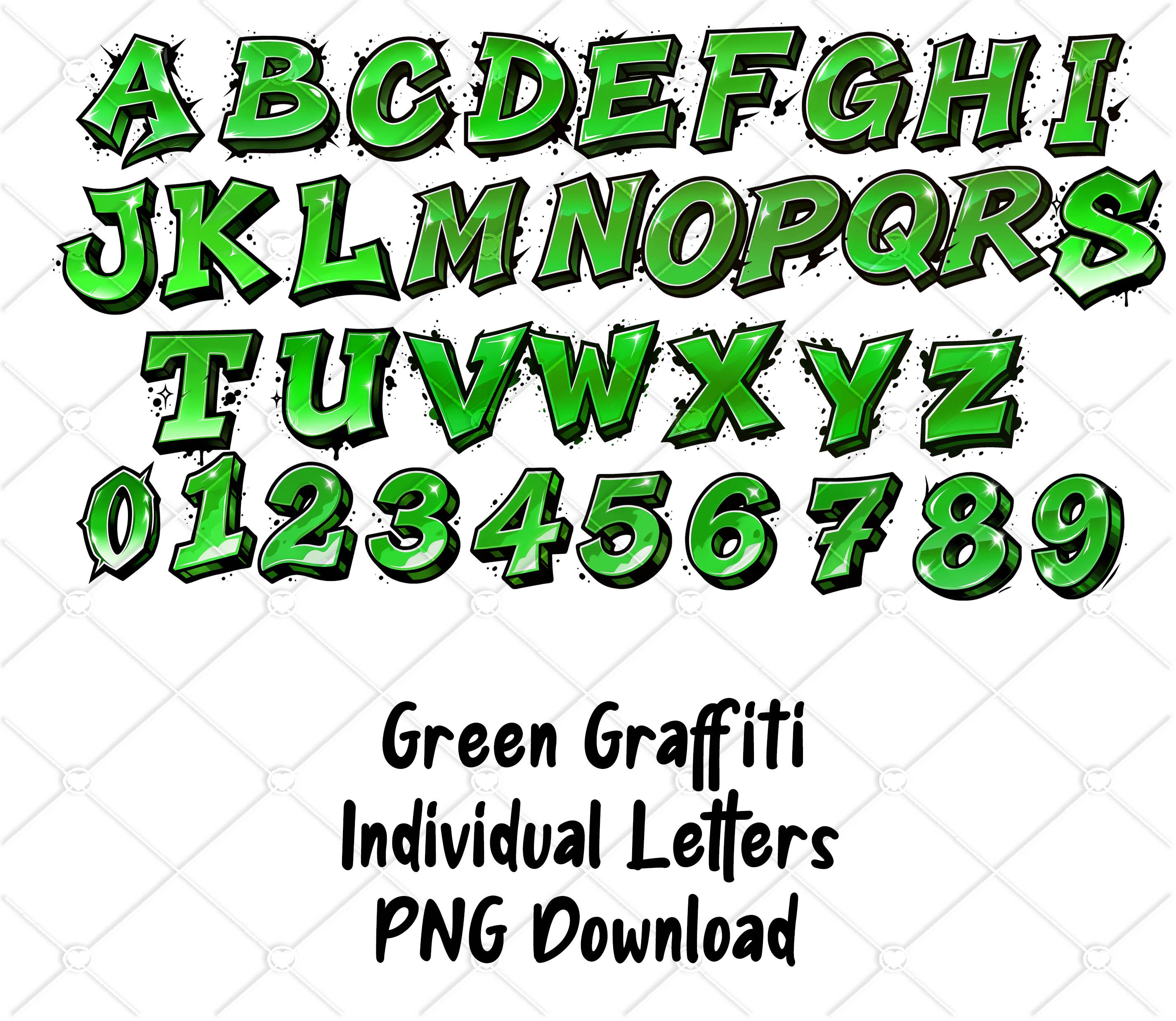 Graffiti font - Etsy 日本