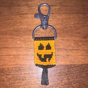 Halloween Jack O Lantern, Kürbis Keychain