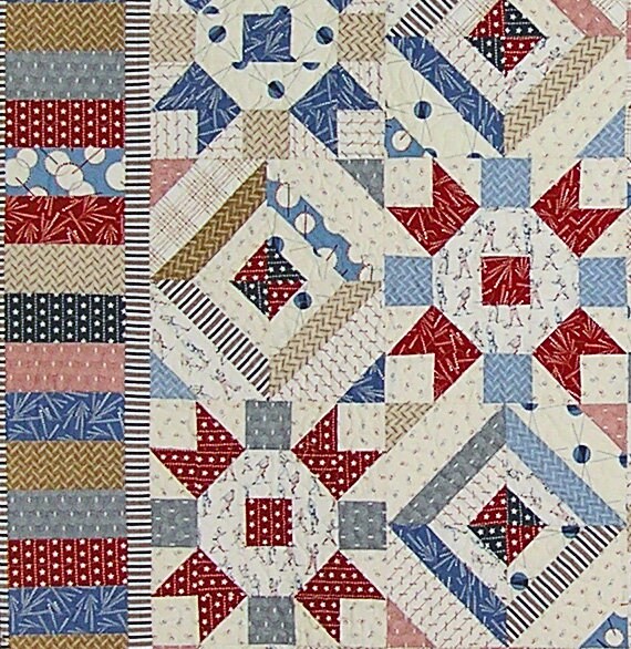 アメリカンパスタイムハンドメイドキルト 64 x 84インチ - Etsy 日本
