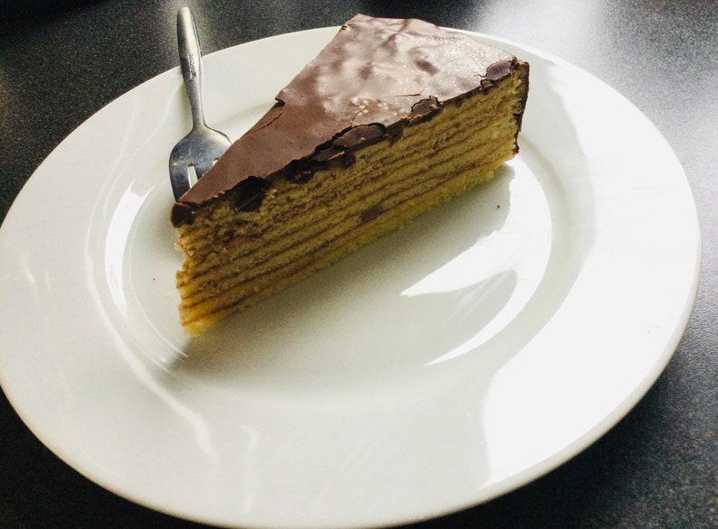 Baumkuchen Kuchen Kekse Plätzchen Gebäck Marzipan handgemacht hausgemacht frisch gebacken Muttertag Geschenk Danke Bild 1