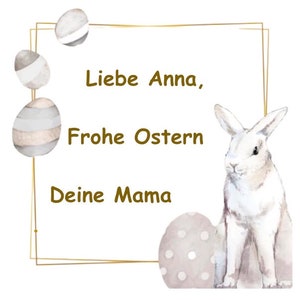 ab 100g Osterplätzchen Spitzbuben, Terrassenplätzchen 33,00/kg Ostern, Easter, Plätzchen, Gebäck, Kekse, Süsses, personalisierbar Hase und Eier