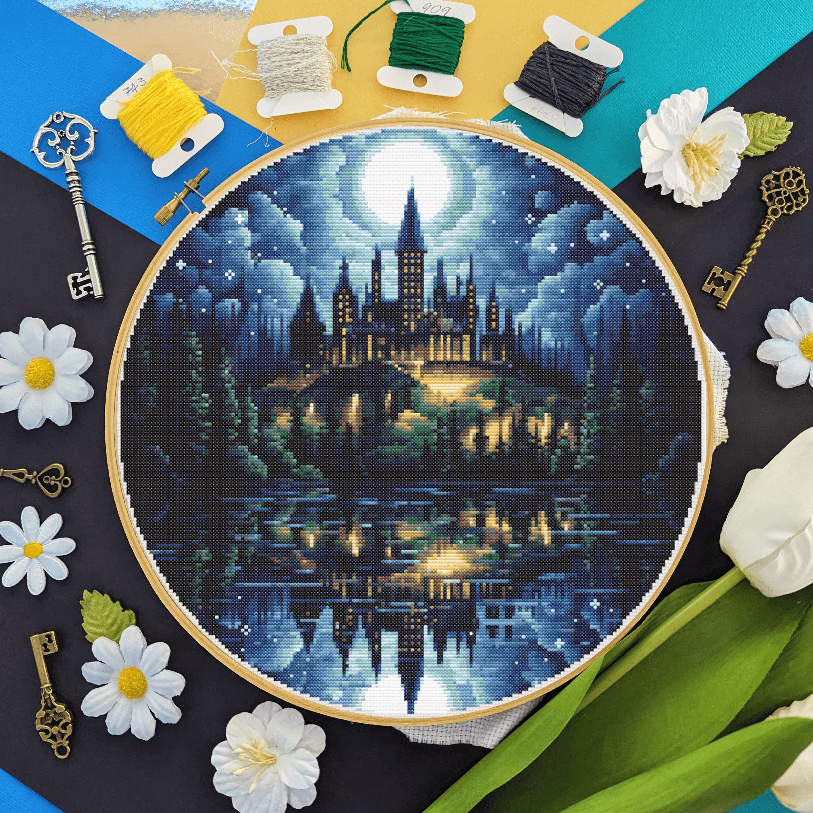 Harry Potter Mirror of Erised Nook Lamp - Made on a Glowforge - Glowforge  Owners Forum
