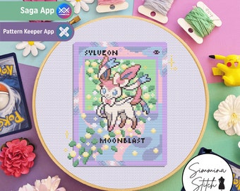 ポケモンカード - ニンフィア - かわいい居心地の良いゲーム風