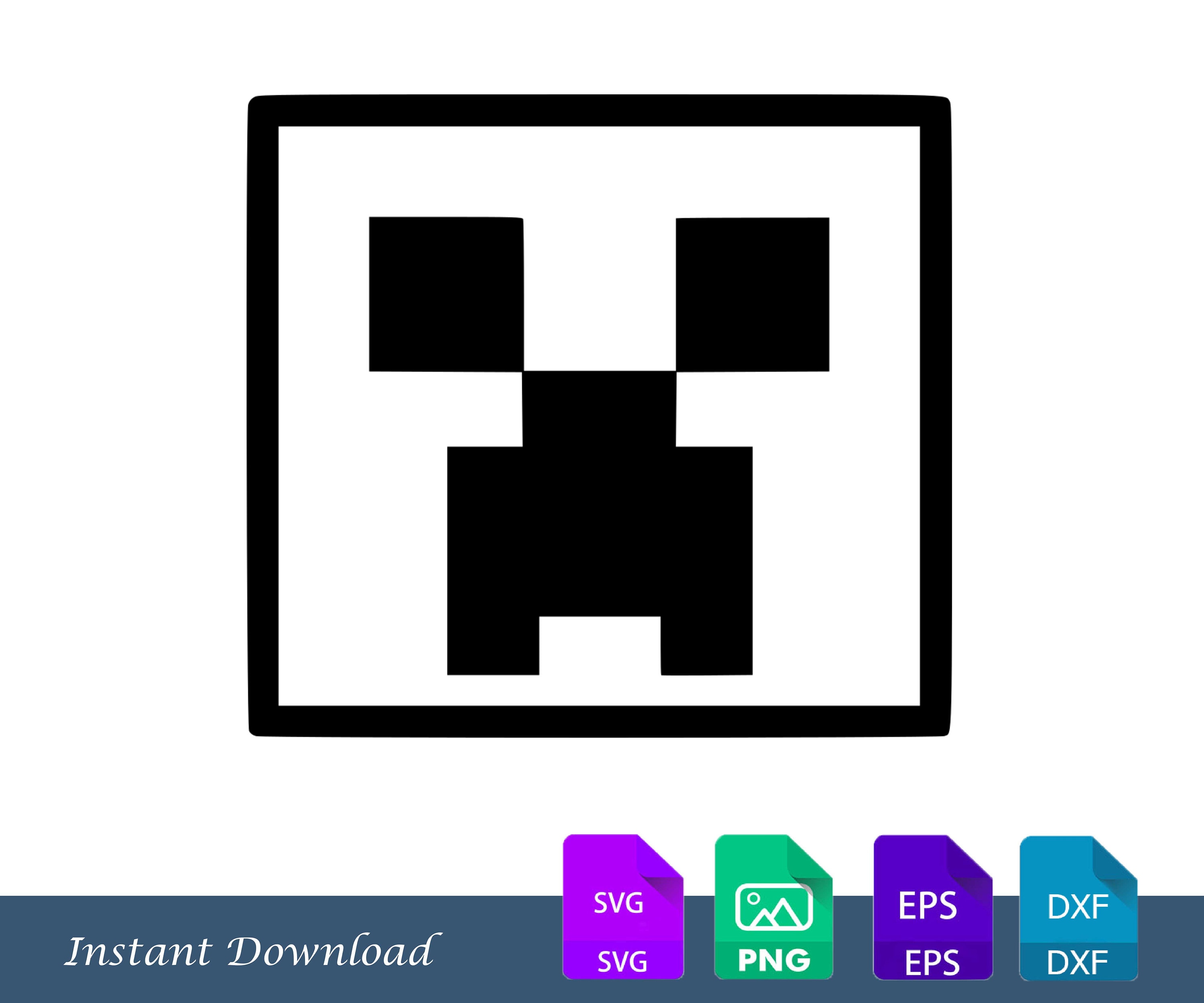 Minecraft SVG, Minecraft SVG File, Minecraft PNG, Minecraft Dxf ...