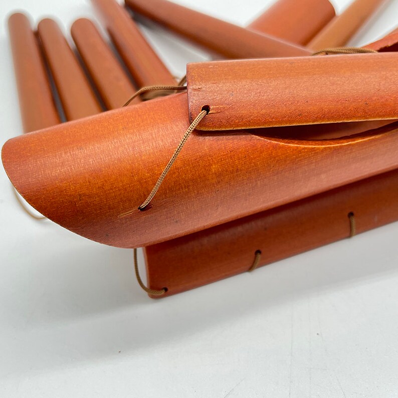 Bamboo Wind Chimes, Outdoor Wooden Wind Chime With Amazing Deep Tone