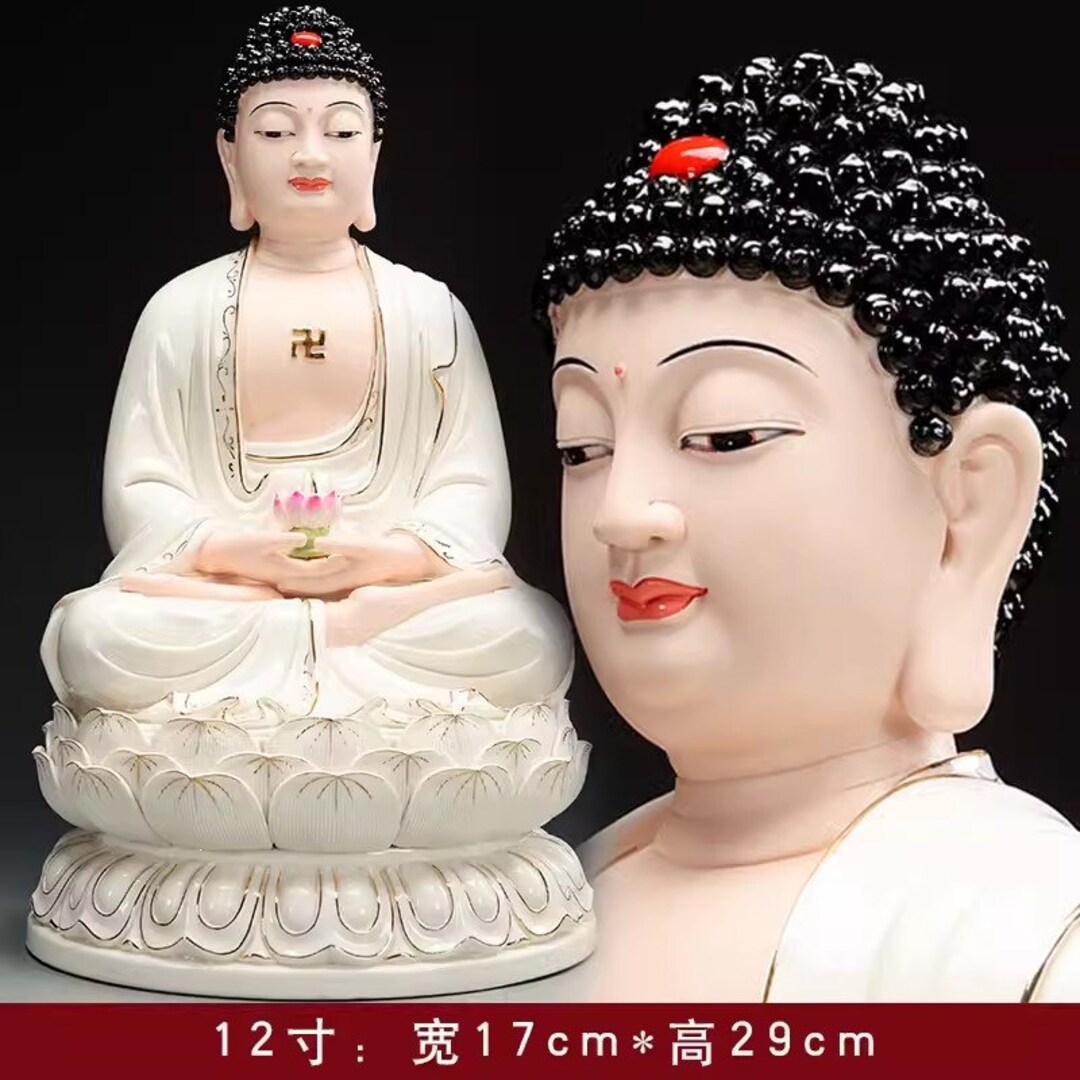 Ceramic Sakyamuni Gautama Buddha Statue Ornament Gift for Etsy