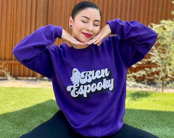 Retro Halloween Sweater - Bien Espooky