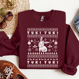 Burrito Sabanero Crewneck Sweatshirt de Navidad | Tuki Tuki - Tuki Tuki Latina Ugly Christmas Sweater