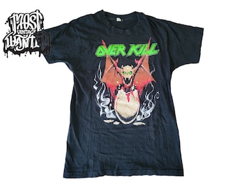 Overkill / Over Kill, 1990 Birth of Tension World Tour Shirt