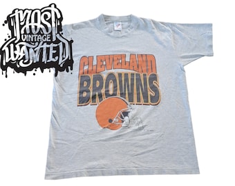 vintage 1990s Cleveland bRowns Graphic shirt.