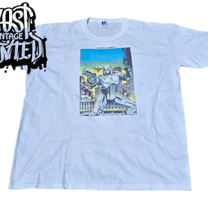 1980年代 ロボコップ #1 コミック プロモーション シャツ |タグ付き X-LARGE|