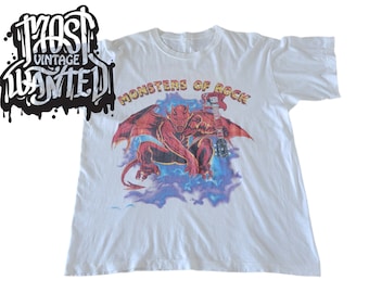 モンスターズ・オブ・ロック ヴィンテージTシャツ 1988年 Mサイズ 新品 1988 ヴィンテージ モンスターズ オブ ロック T シャツ