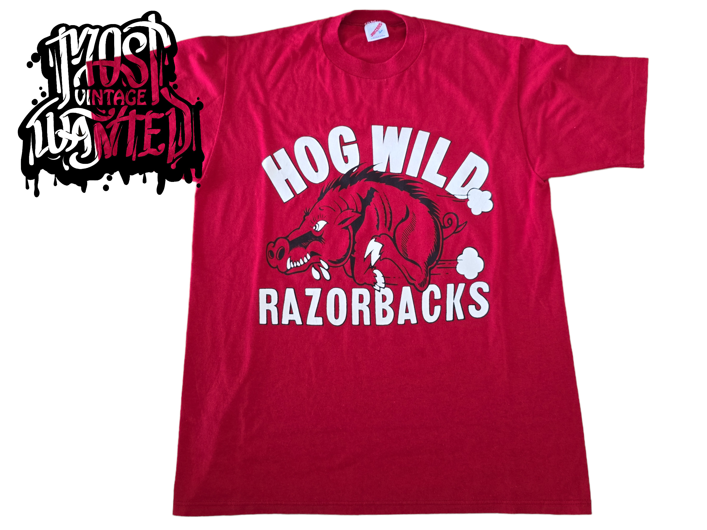 Vintage 1980s Arkansas Razorbacks Hog Wild T-shirt - Etsy