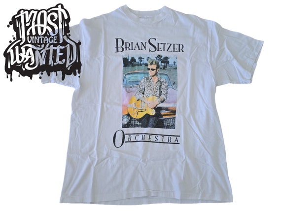 Brian Setzer Japan Tour 1993 Tシャツ Brian Setzer Japan Tour 1993 Tシャツ Brian Setzer Japan Tour