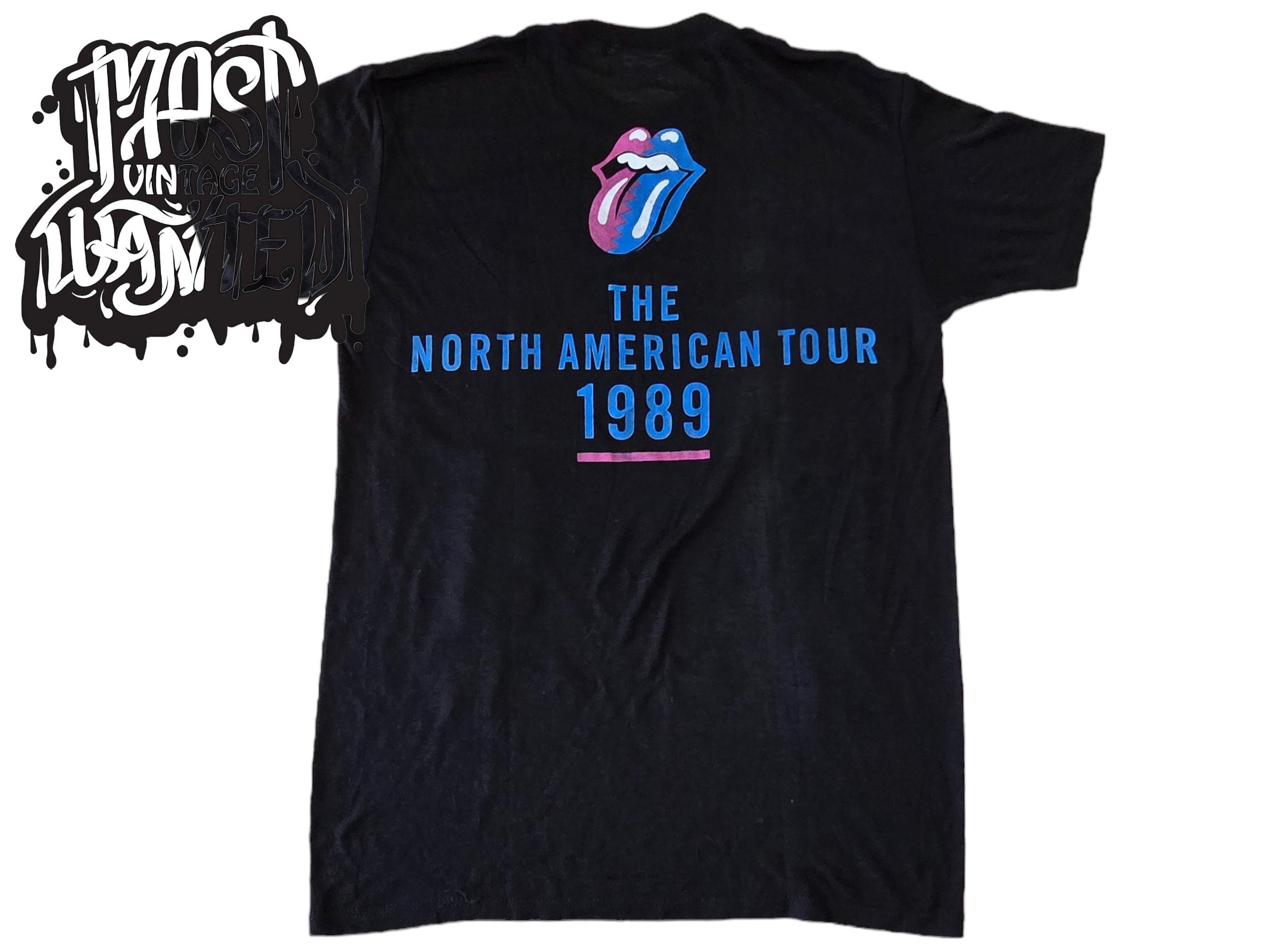 ローリングストーンズ スティールホイールズ Tシャツ 1989年 Steel Wheels North American Tour 1989 T-Shirt - RS No. 9 Carnaby St.