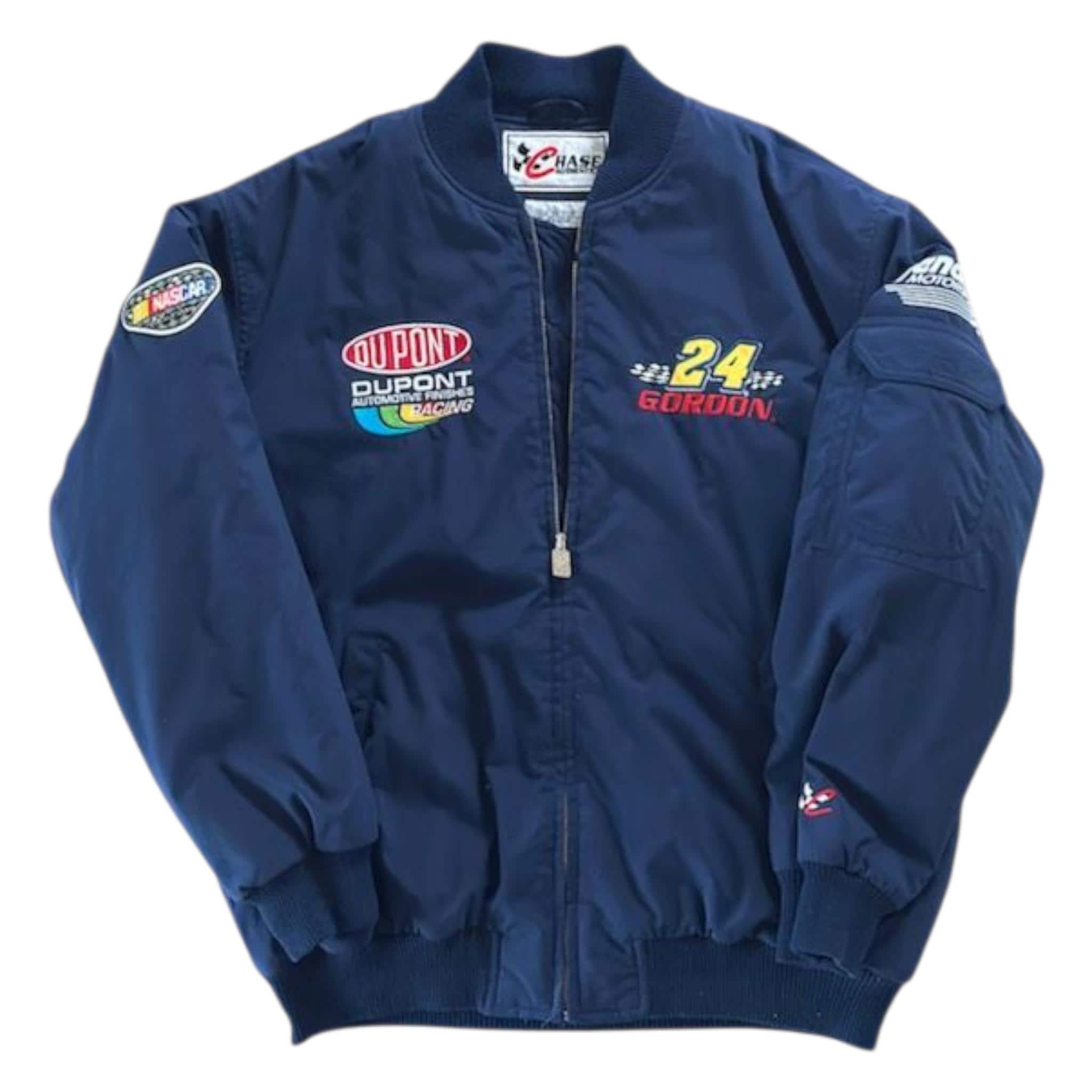 Veste Bombardier Vintage Chase Authentics Nascar Budweiser Dale Earnhardt Jr Homme XL