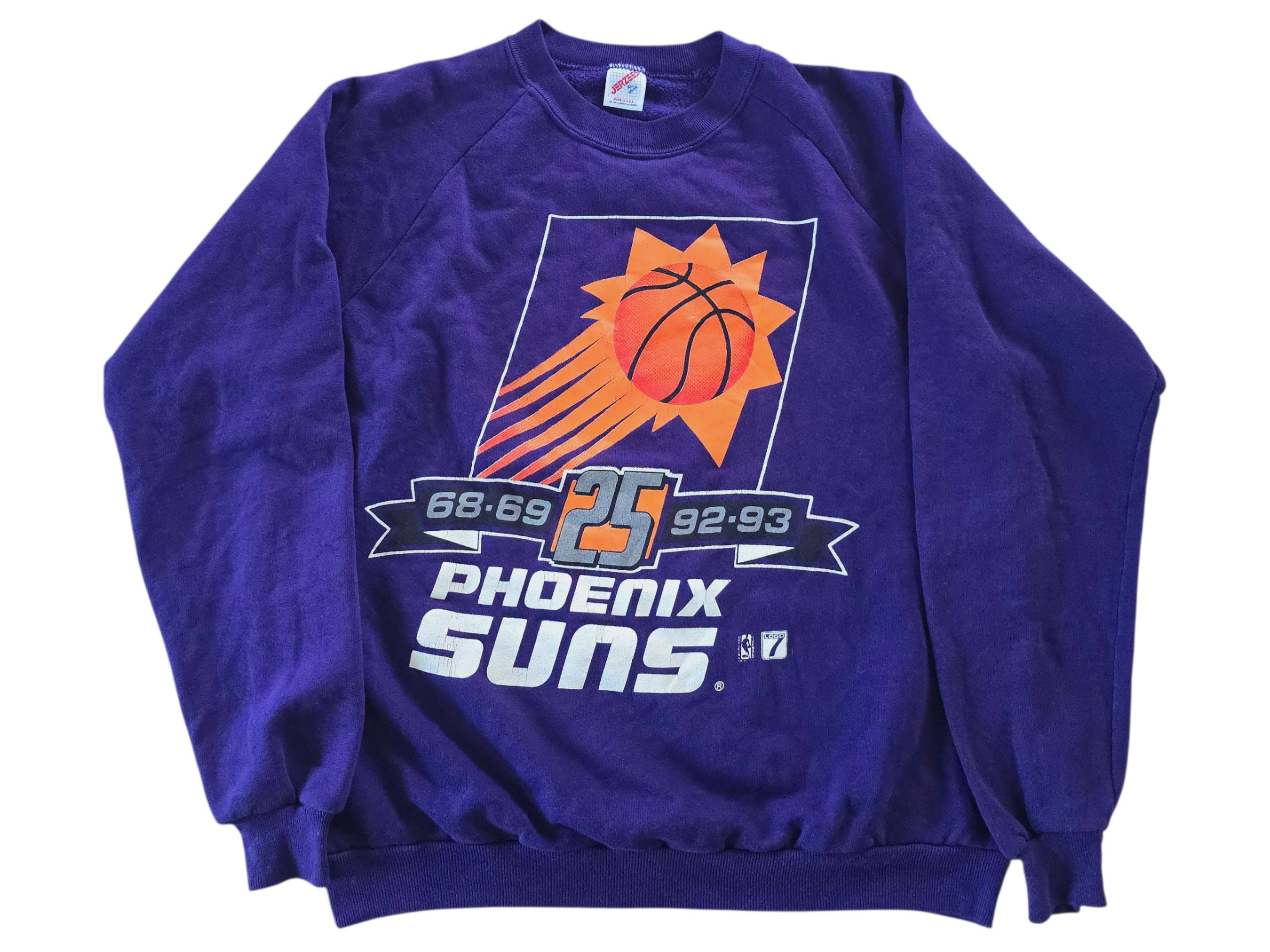 Ebay Phoenix Suns Retro Sweatshirt 1990s Vintage Phoenix Suns 92