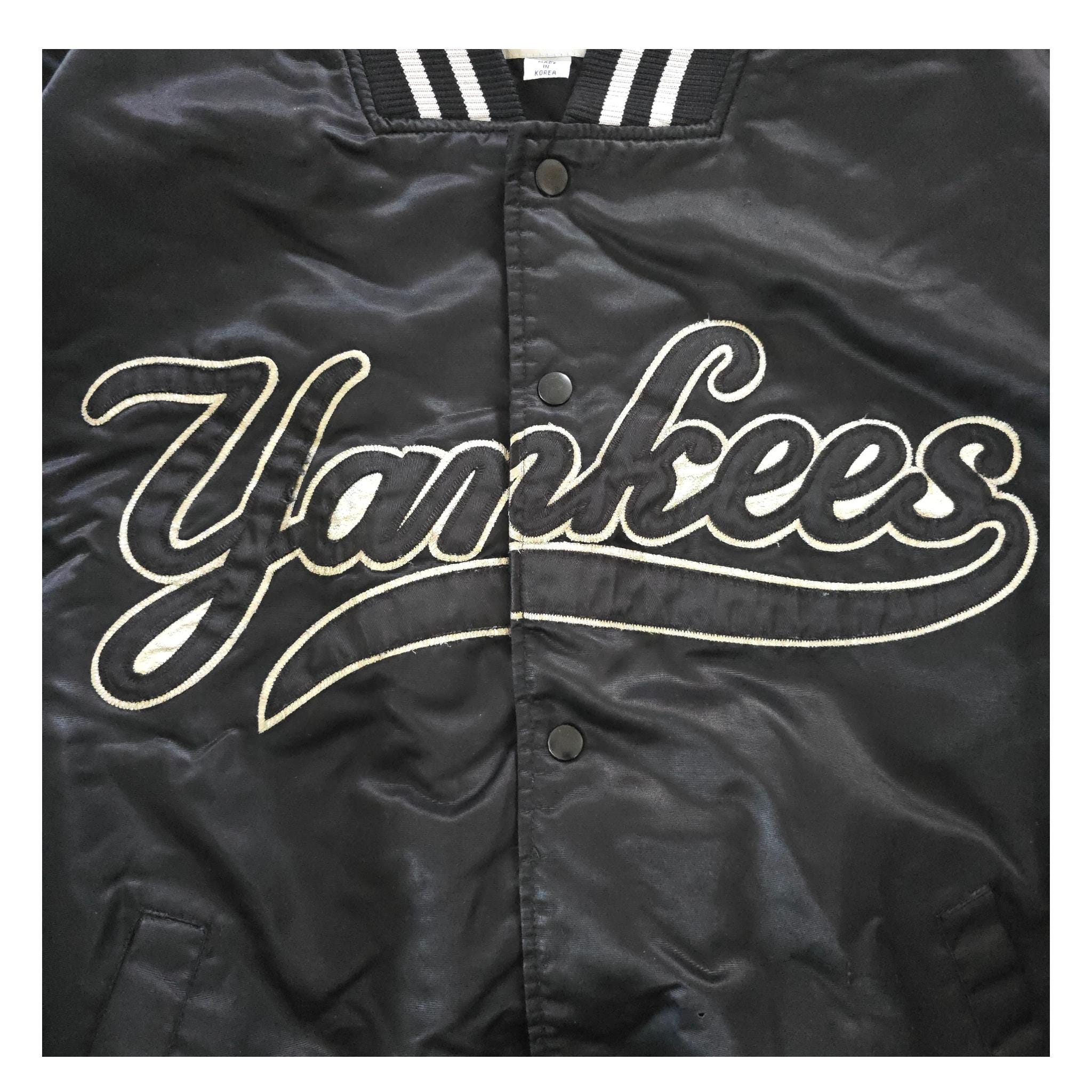 Vintage Late 1990s New York Yankees Majestic Bomber Jacket. - Etsy