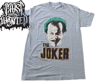 1980s Vintage Joker 1989 Movie Promo Shirt.