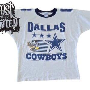 vintage 1990s Dallas Cowboys Aikman Mascot shirt.