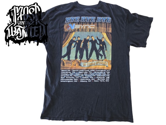 2000s Vintage nSync. No Strings Attached Rap Shirt - image 2