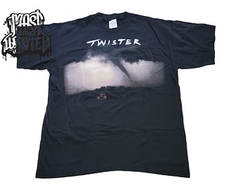 Vintage 1990s "Twister" Movie Promo Shirt.