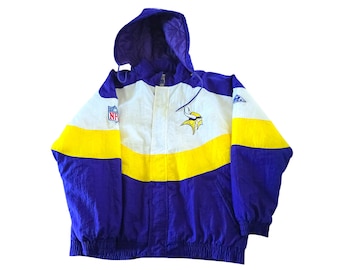 Vintage 1990s Minnesota Vikings Apex One Puffer Jacket XL - Etsy