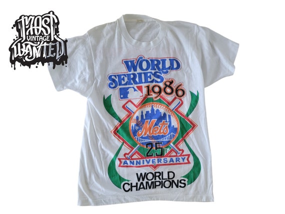 vintage New York Mets "1986 Way To Go Guys Carica… - image 1