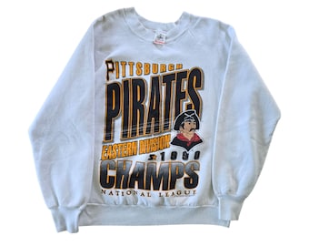1986-1997 Medium Pittsburgh Pirates Sweatshirt,80s Pittsburgh