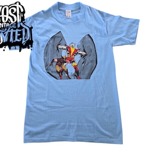 1980s Vintage Wolverine & Colossus Graphic T-Shirt – Vintage Comic Promo