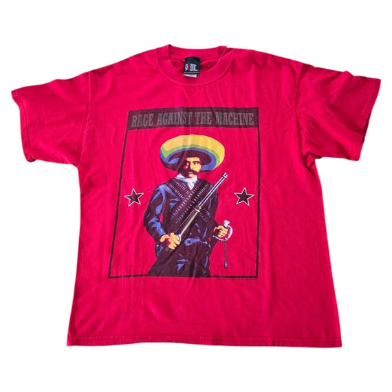 Vintage 1990s Rage Against the Machine Emiliano Zapata Graphic T