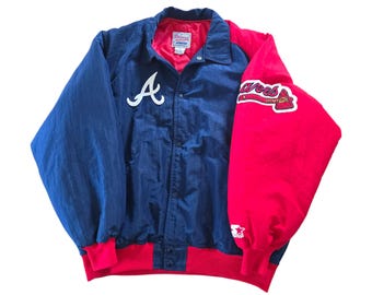 Vintage 1990s Atlanta Braves Starter Diamond Collection Jacket