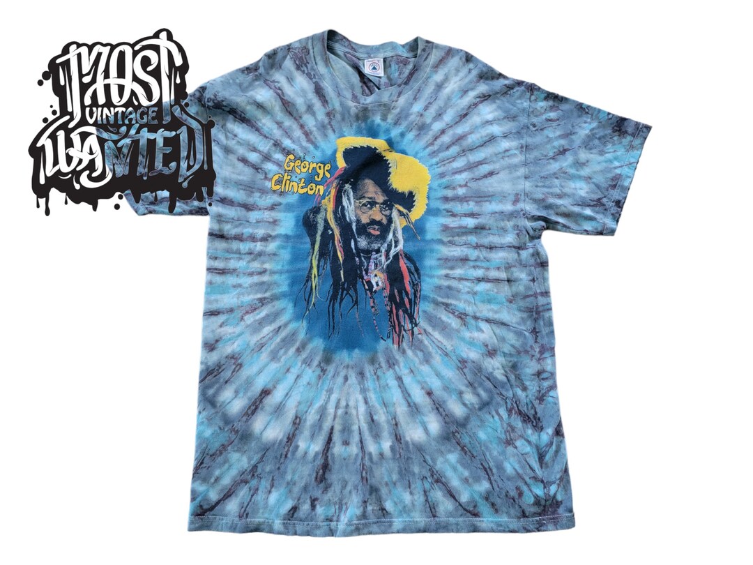 【HI FI FNK】Paper Dyeing Top Vintage 1990s George Clinton