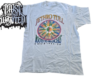 Vintage 1978 Jethro Tull Concert T-shirt: Ian Anderson Graphic Tee