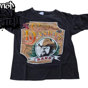 1980s Charlie Daniels Band Tour Shirt.