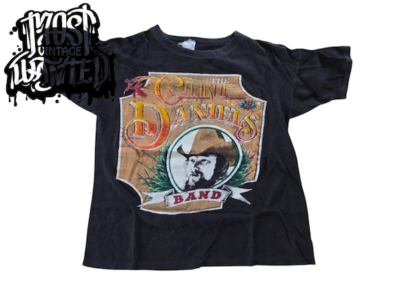 Vintage 1980s Charlie Daniels Band Tour Shirt.
