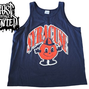 Canotta con grafica della mascotte della Syracuse Collegiate, anni '90